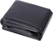 Large Fish Pond Liner Black - 0.12mm Flexible Pond Lining Film - 2x7m 3x3m 4x4m 5x5m 6x9m 8x10m 10x12m Impermeable Pond Membrane Outdoor Koi Ponds Underlay(1x10m(3.3x32.8ft))