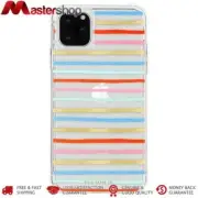 Case-Mate Rifle Paper Co Case iPhone 11 Pro / X / XS 5.8 inch - Happy Stripe