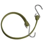 The Better Bungee S-Hook,1 1/2" W,Dark Green BBS12GMG The Better Bungee BBS12GMG