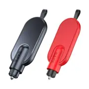 Vehicle Emergency Escape Hammer Car Window Breaker Seatbelt Cutter Lightweight