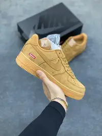 在飛比找Yahoo!奇摩拍賣優惠-純原Nike Air Force 1 Low Supreme