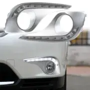 LED Daytime Running Light DRL White Color For Toyota Highlander 2012-2013