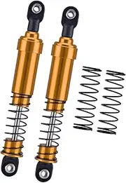 RC Car Shock Absorber Aluminum Shock Absorbers Assembled High Performance RC Shocks Spare Parts for Lcg SCX10 1:10 Model, Gold