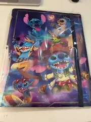 Disney Lorcana TCG – Stitch A3 Binder Portfolio (Holds 252 Cards) – Sealed