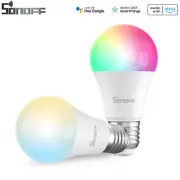 SONOFF Wifi LED Smart Glühbirne RGB 9W E27 Dimmbar Leuchtemittel APP Steuerung