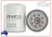 Ryco Oil Filter FOR Ford Econovan 1984-1997 1.8 Van Petrol Z429