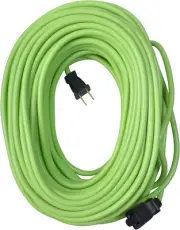 Outdoor Extension Cord, 120 Foot Light Duty, Water Resistant, Flexible, 16 Gauge