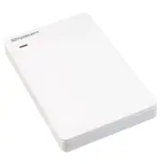 2.5in SATA to USB 3.0 Hard Drive Enclosure in White