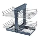 Blind Corner Cabinet Efficiency Storage Pull Out Kitchen Pantry Corner Organizer