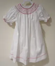 NWT Vive La Fete Smocked Bishop Dress Girl's Size 4