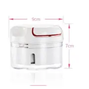 SVP 180ML Vegetable Fruits Garlic Onions Spice Chopper Mix Food Processor, Hand