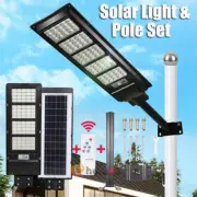 12000000lm LED Solar Street Light Security Flood Lamp Motion Sensor Outdoor Wall