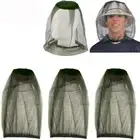 HEYUS [3 Pack] Head Net Mesh Face Neck Protection from Insects Bugs Flies Gna...