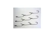 Mustad Pre-Rigged Deluxe Swivel Gang Hooks 4/0 X 3 Sets
