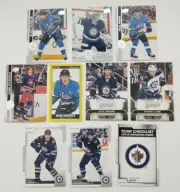 Jets Lot Kyle Connor 2020 Upper Deck MVP 122 Mark Scheifele Yellow Tall Boy P7