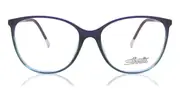 Silhouette SPX Illusion Full Rim 1601/75 4010 Men's Glasses Purple Size 52 - Private Health Rebate - Blue Light Block Available