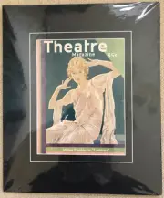 THEATRE MAGAZINE Miriam Hopkins in Lysistrata ART PRINT 43 x 51cm black matt