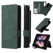 For Samsung Galaxy Z Fold4 5G Foldable Leather Case - Detachable