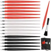 18 Pieces Scratch Art Tools Scratching Drawing Color Pen Dual Tip/Scratch Pap