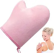 Tanning Glove | Tanning Lotion Mitt - Machine Washable Reusable Flocking Applicator with Thumb for Women Spray Lotions Mousse Body Face