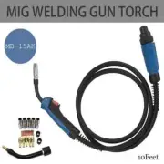 Binzel MIG MAG Gun Torches Complete 10feet 15AK Euro Connector Welding Torch