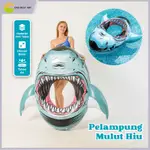 環保 PVC鯊魚嘴游泳浮標