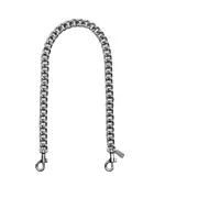 Coach CHUNKY 23" GUNMETAL CHAIN STRAP NEW AUTHENTIC BAG HANDLE CR457
