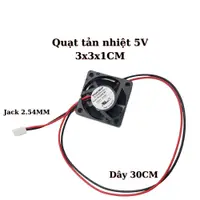 在飛比找蝦皮購物優惠-3cm FAN 5V 3CM 散熱器風扇 5V FAN 3x