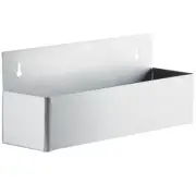4 1/8"W x 15"L Stainless Steel Single Tier Speed Rail Liquor Display