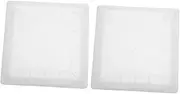 IWOWHERO Brick Molds for Concrete 2pcs Garden Supply Pavement Mould Cement Texture