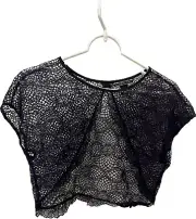 Victoria Secret Netted Crop Top With Open V-lined Back New With Tags