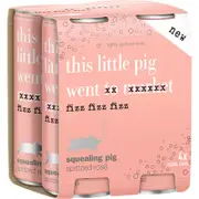 [Squealing Pig] Squealing Pig Spritz Cans Rose 250mL