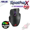 ASUS 華碩 ROG Spatha X 無線雙模 12 顆可編程按鍵 電競光學滑鼠 PC PARTY
