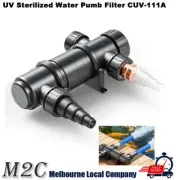 10000L Aquarium Pond Fish Tank Water Sterilizer UVC Lamp Light Filter Clarifier