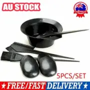 5PCS Hair Coloring Brush And Bowl Set Bleaching Dye Kit Salon BeQAty Comb TintVZ