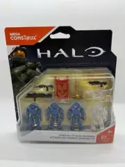 Mega Construx Halo Spartan CTF Base Crashers Action Figure Set FNR84 *NEW