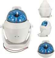 AIMALL Advanced Marine Compass with Built-In LED Light for Boats - 65Mm Pivot...