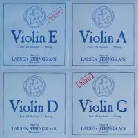 在飛比找Yahoo!奇摩拍賣優惠-丹麥 Larsen 4/4小提琴弦(拉森套弦)，一套 G D