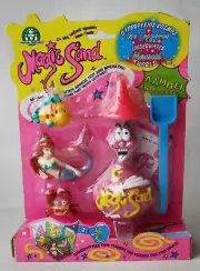 RARE VINTAGE 90'S MOOSE'S MAGIC SAND SHAPE UNDERWATER MERMAID WORLD NEW SEALED !