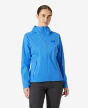 WOMENS MOMENTUM 3L STRETCH JACKET, Ultra Blue | Helly Hansen AU