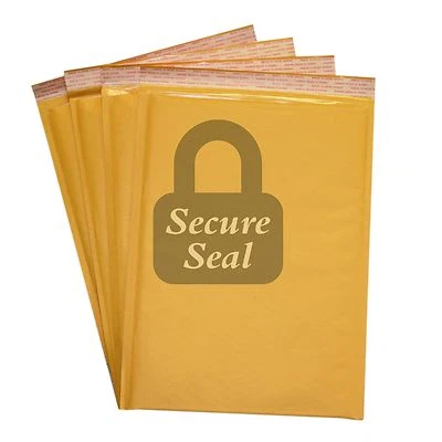 400 #5 10.5x16 Kraft Bubble Mailers Self Seal Padded Envelopes 10.5" x 16"