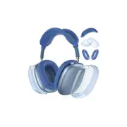 Headphones Case Silicone Full Set Cover Ear Pad Protective Sleeves for Apple AirPods Max-Blue