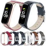 SAMSUNG 三星 GALAXY FIT2 手鍊 R220 手錶皮革錶帶三星 GALAXY FIT 2 智能錶帶配件