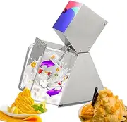 Electric Ice Cream Blender,120W Commercial Ice Cream Mixer Machine,13L Automatic Ice Cream Mixing Machine,Professional Frozen Yogurt Milkshake Blending Machine for Restaurant