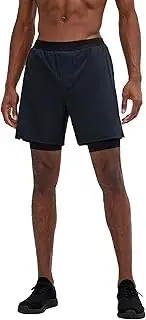 [Rhone] Men's 6" Swift Running Short Lined, Perforated, Quick-Drying, Anti-Odor Performance Shorts
