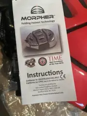 Morpher Flat-Folding Cycling Helmet Unisex Fold Flat Road Cycle Safety Helmet