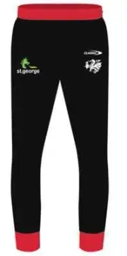 St George Dragons 2024 NRL Mens Track Pants Sizes S-7XL BNWT