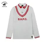 BEVERLY HILLS POLO CLUB - POLO 衫男士修身長袖 POLO 衫灰色混色 GMM2-BHPC