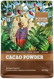 Power Super Foods Organic Cacao Powder 500 g
