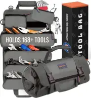 Durable Tool Bag Organizers w/Detachable 6 Tool Pouches - Small | Compact & L...